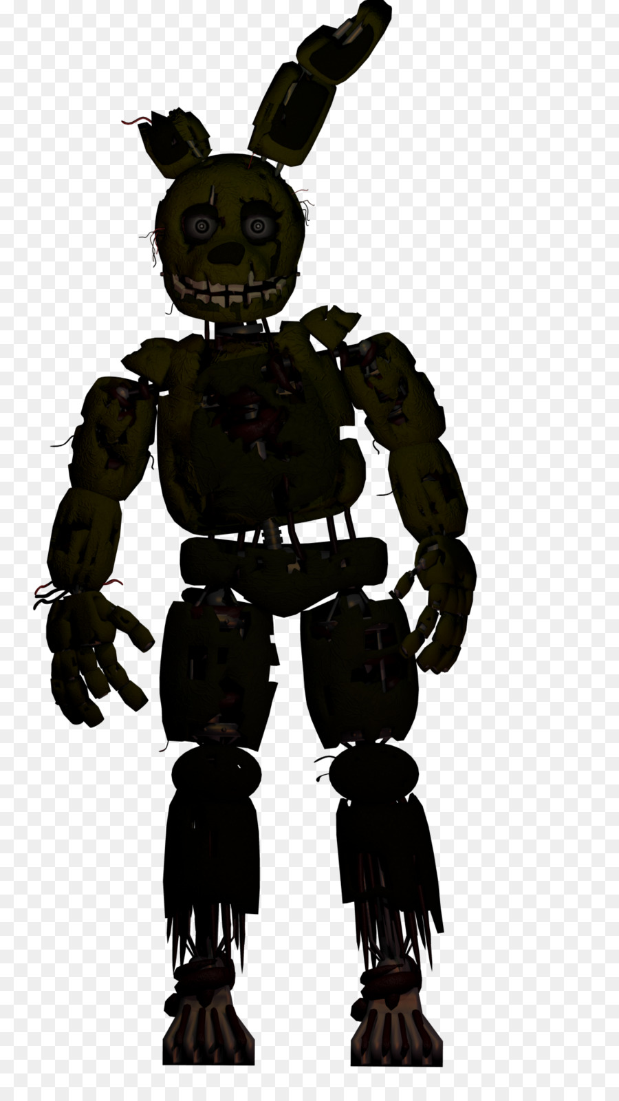 Personaggio animatronico in tema oscuro