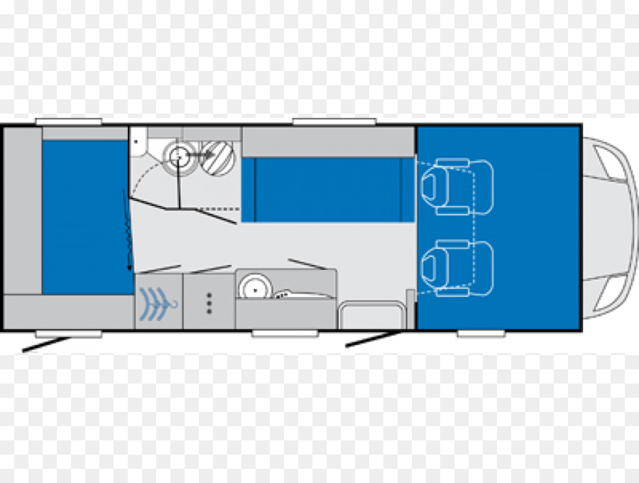 Bố cục nội thất của Camper Van