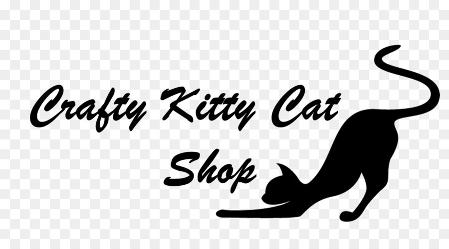 Cat Logo Schriftart Kalligraphie Clip art