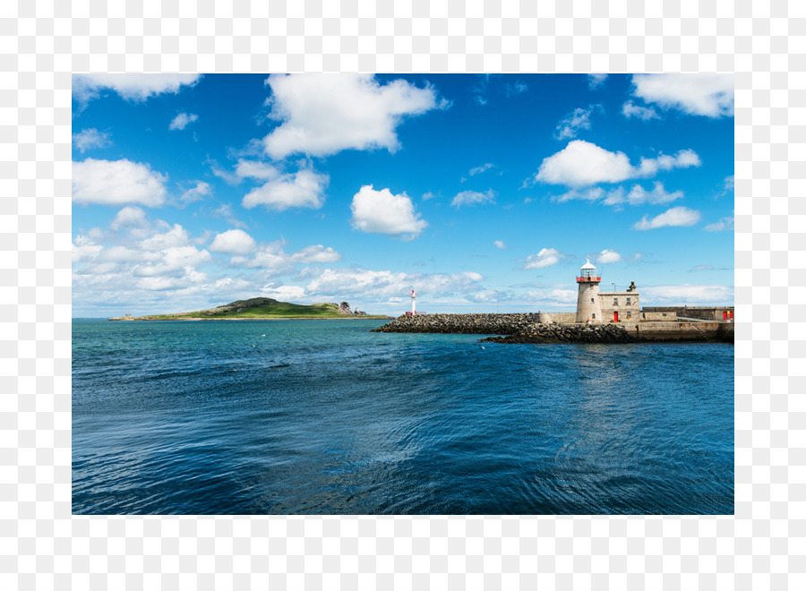 St Mary 's Abbey Cromwell Point lighthouse Ireland' s Eye Dublin Bay Beginish Island