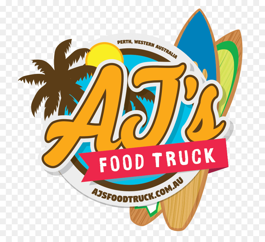 AJ ' s Cafe Food truck-Logo