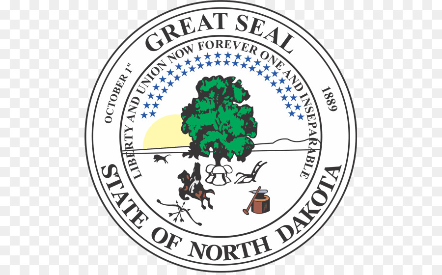 Großes Siegel von North Dakota