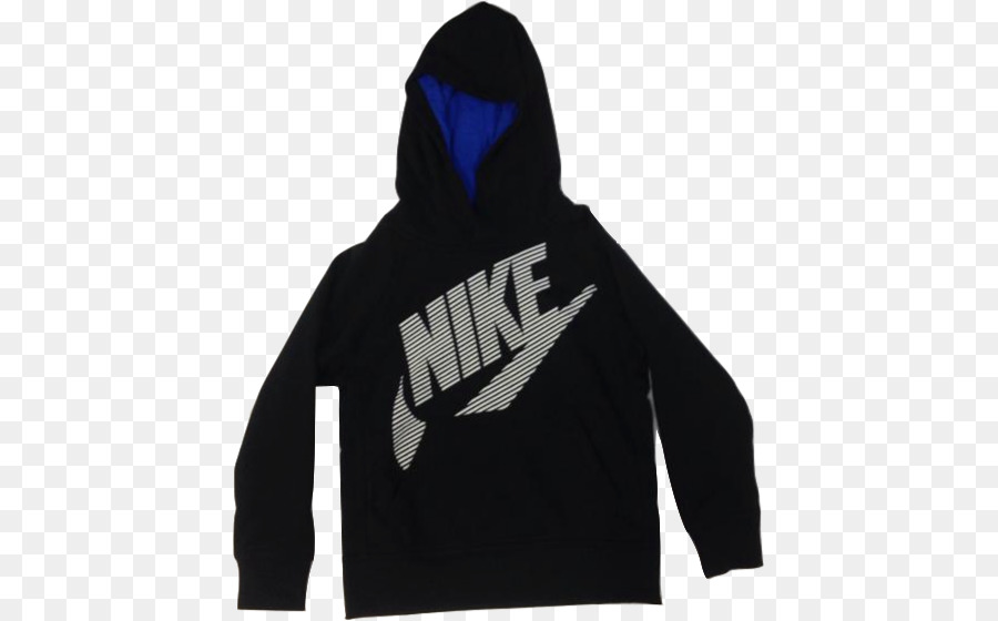 Schwarzer Nike Kapuzenpullover