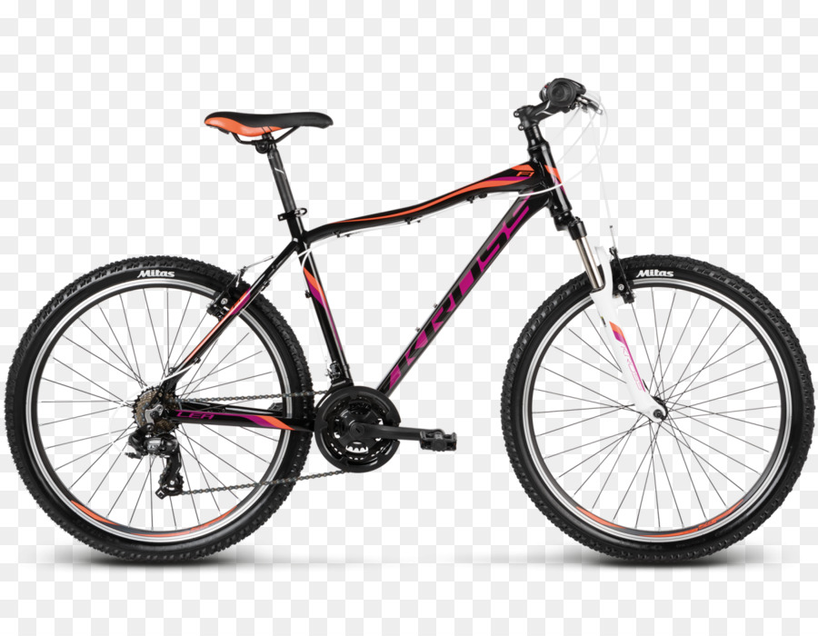 Gelbes Mountainbike