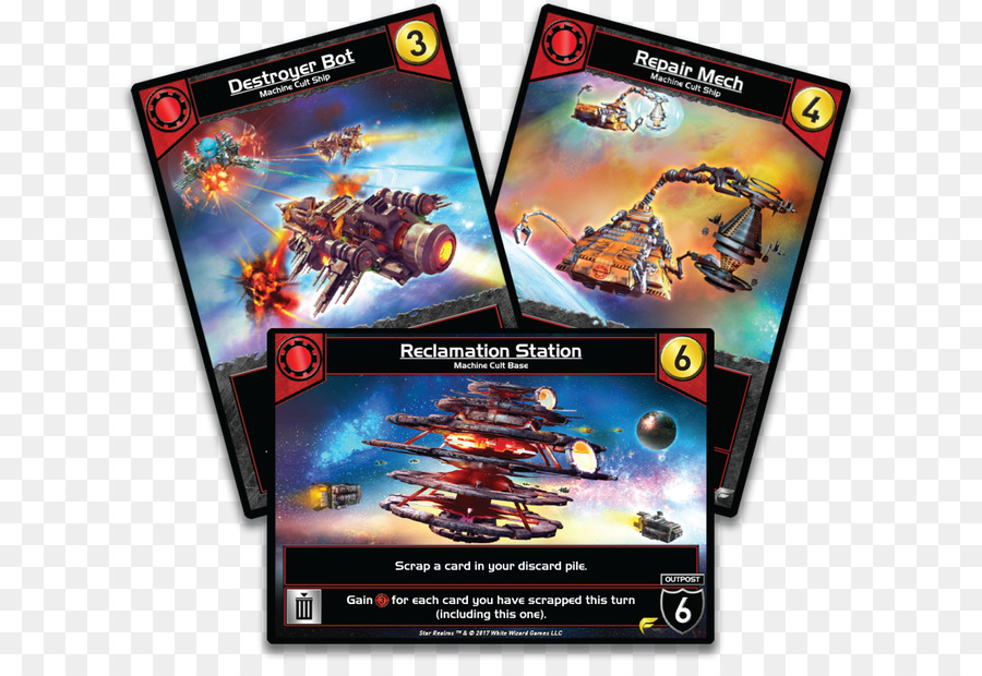 Star Realms Deck building game Bianca Guidata Giochi gioco da tavolo