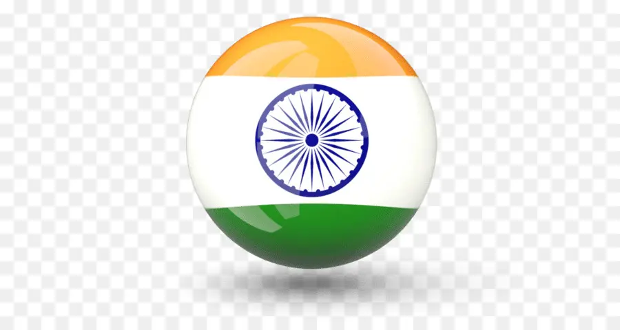 Indian Flag with Ashoka Chakra