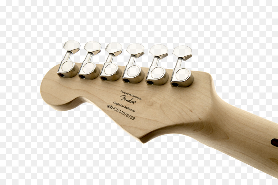 Headstock guitar với các chốt điều chỉnh