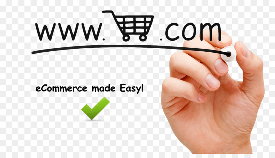 Concetto di e-commerce per lo shopping online