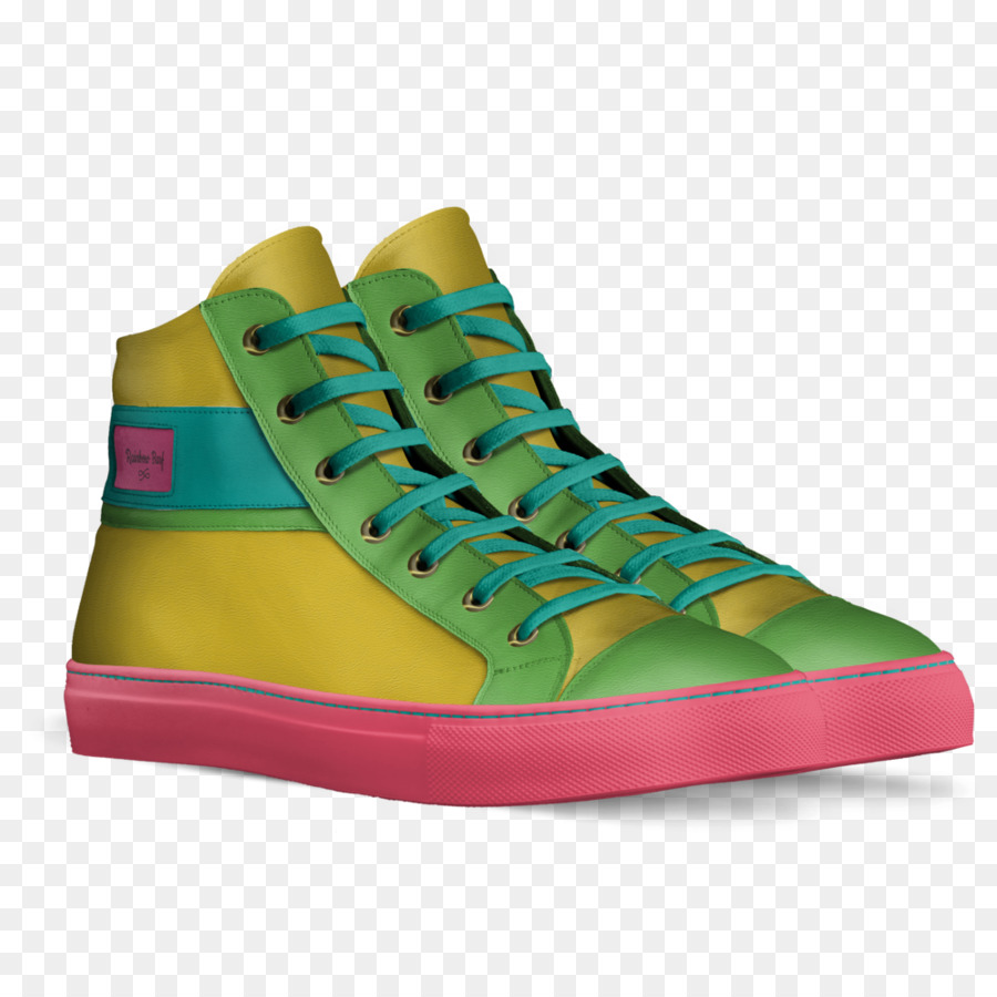 Bunte High-Top-Sneaker