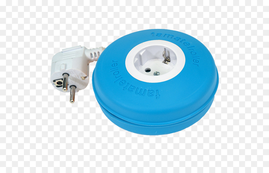 Blue Extension Cord with Plug