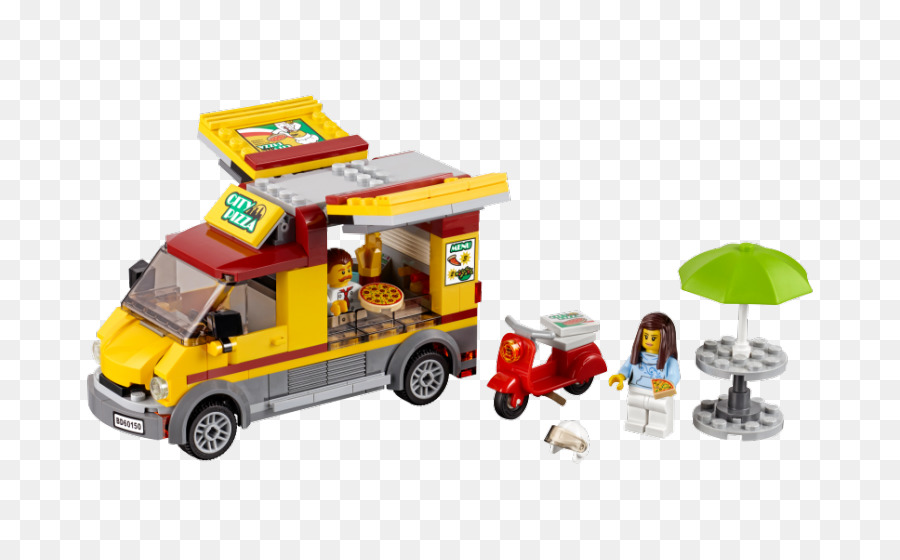 LEGO 60150 thành Phố Pizza Van Amazon.com Đồ chơi