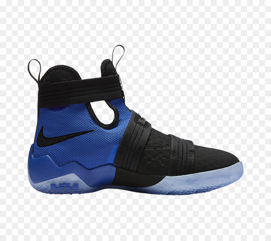 Sneaker sportiva blu e nera