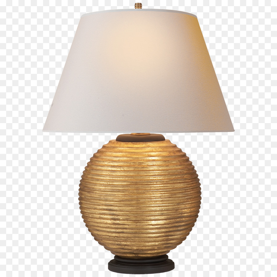 Moderne Tischlampe mit Schirm