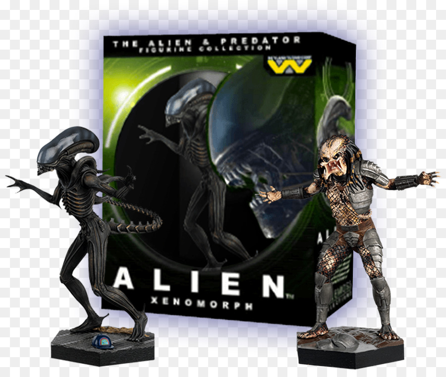 Collezione di figurine di alieni e predatori