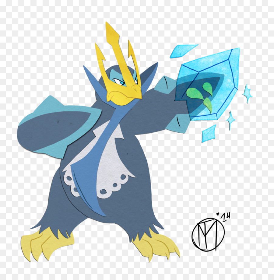 Empoleon Fan art Illustrazione Piplup