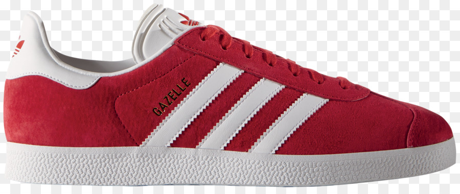 Roter Adidas-Sneaker