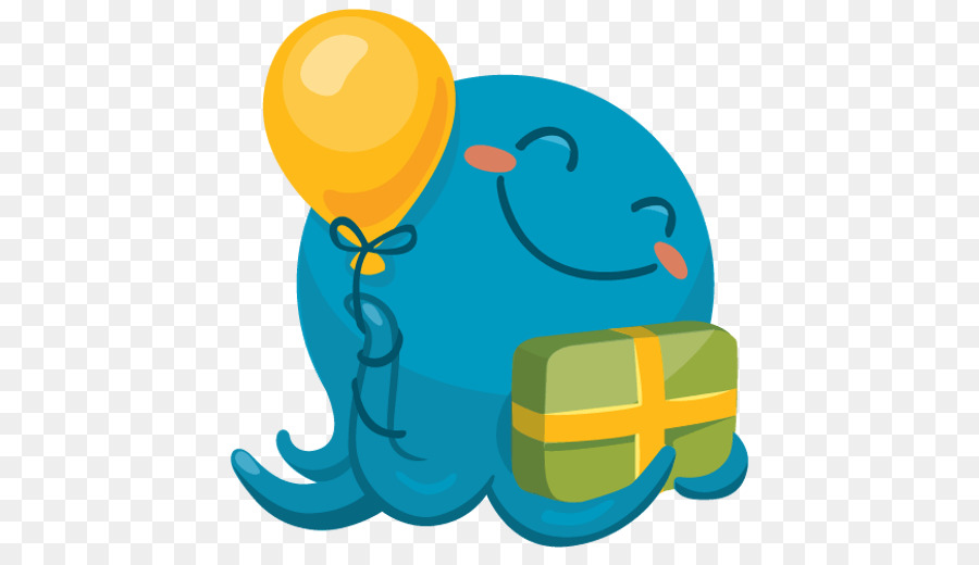 Telegramm VKontakte Sticker Octopus Emoji