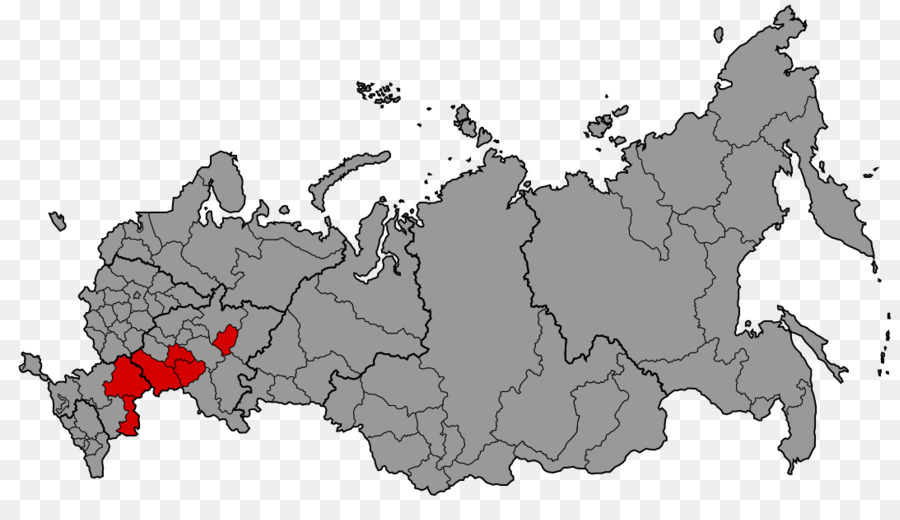 Detaillierte Karte von Russland