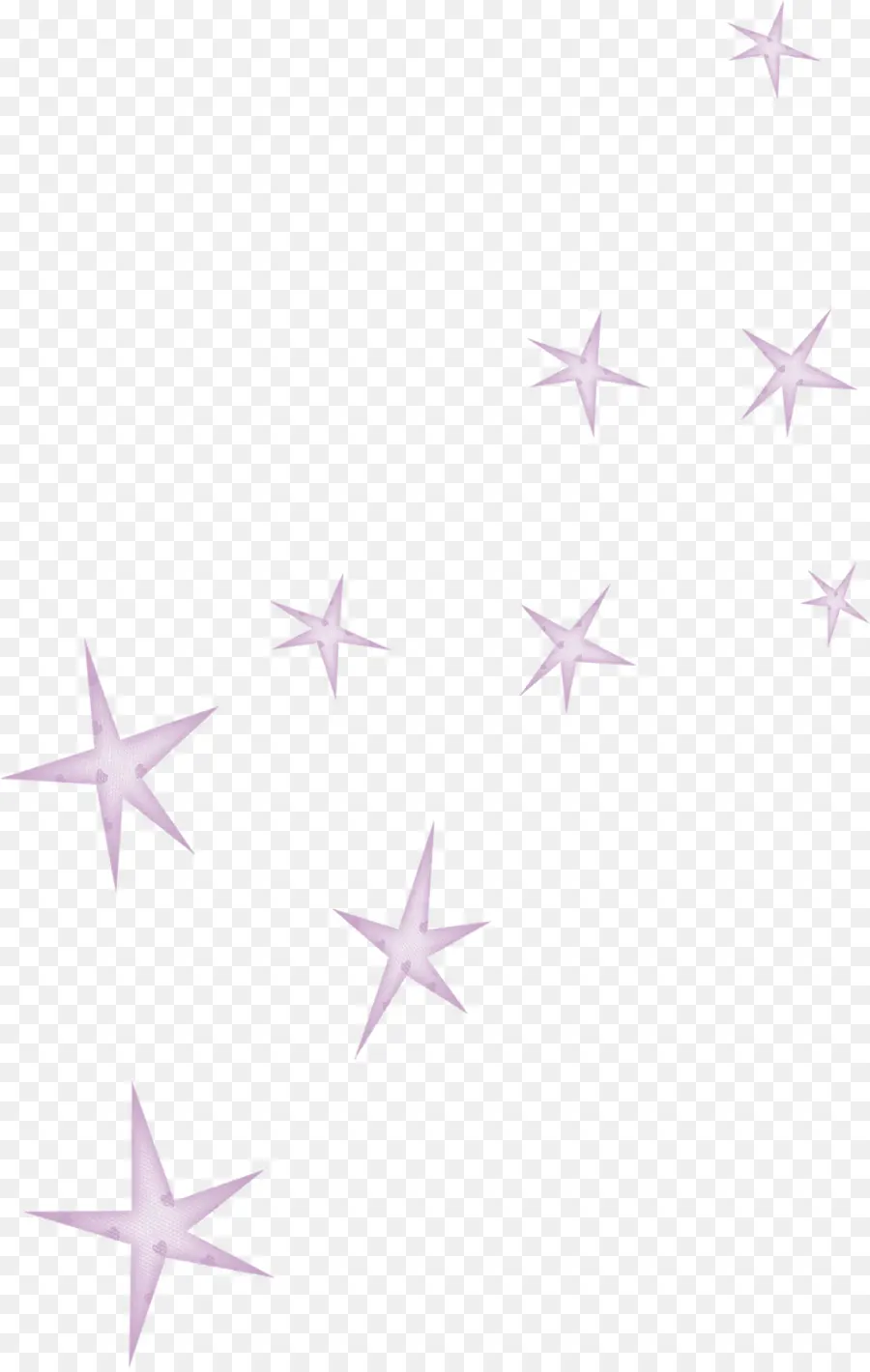 Decorazione Stelle Viola