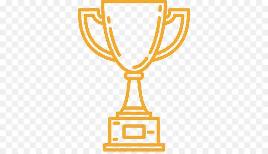 Silver Trophy Outline