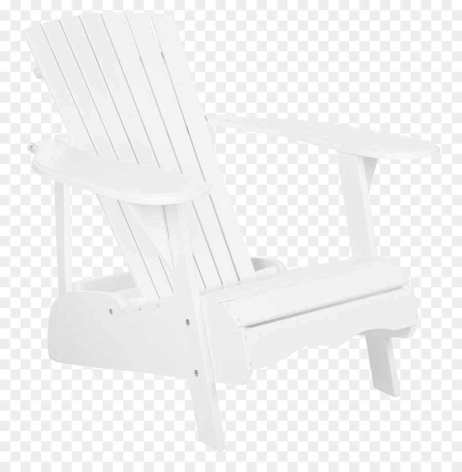 Sedia Adirondack bianca