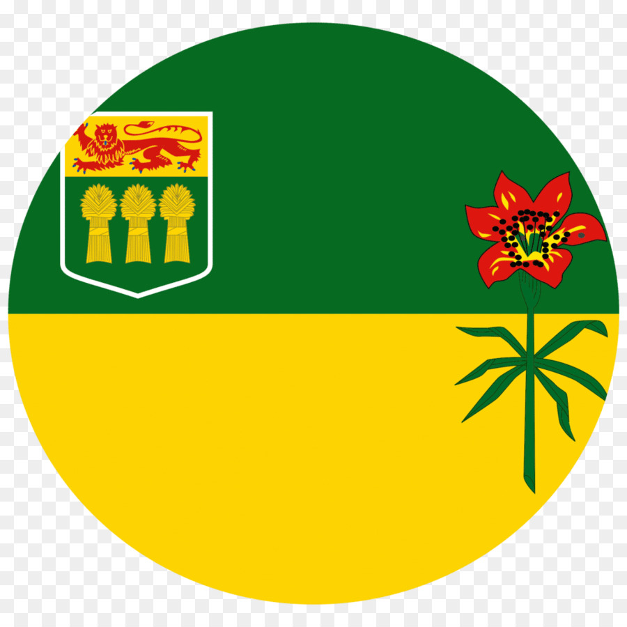 Flagge von Saskatchewan Flagge von Kanada Wappen