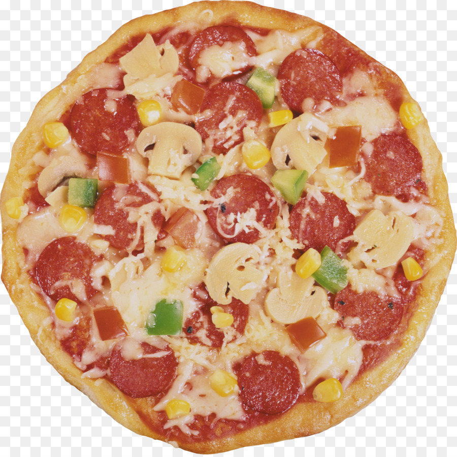 Pizza ngon với nhiều lớp phủ khác nhau