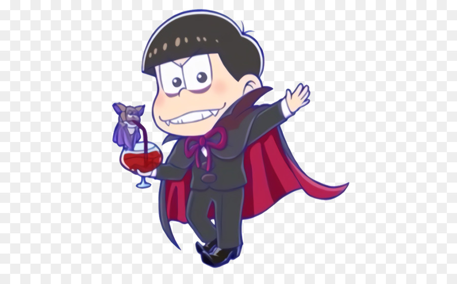 Osomatsu-Wirbeltier-Illustrations-Schläger-Vampir