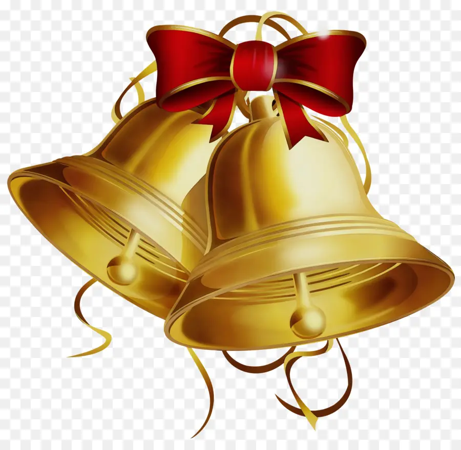 Golden Christmas Bells