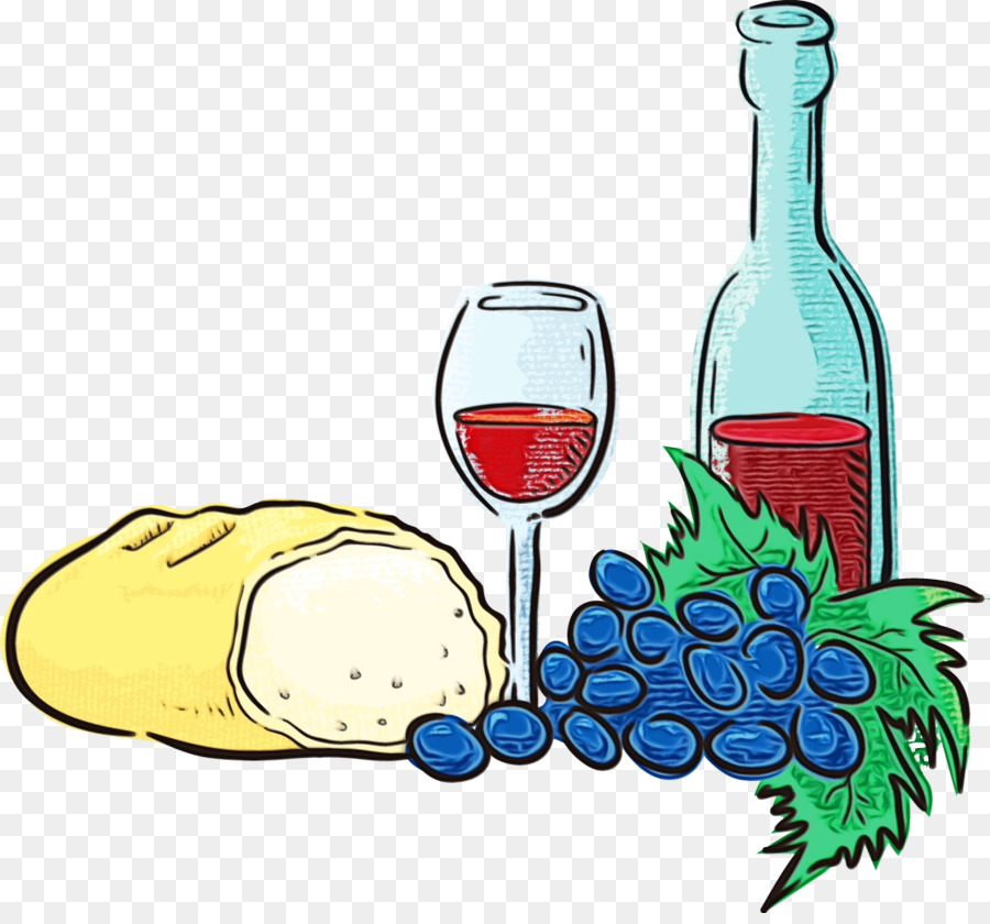 Traubenweinglas ClipArt Weißwein