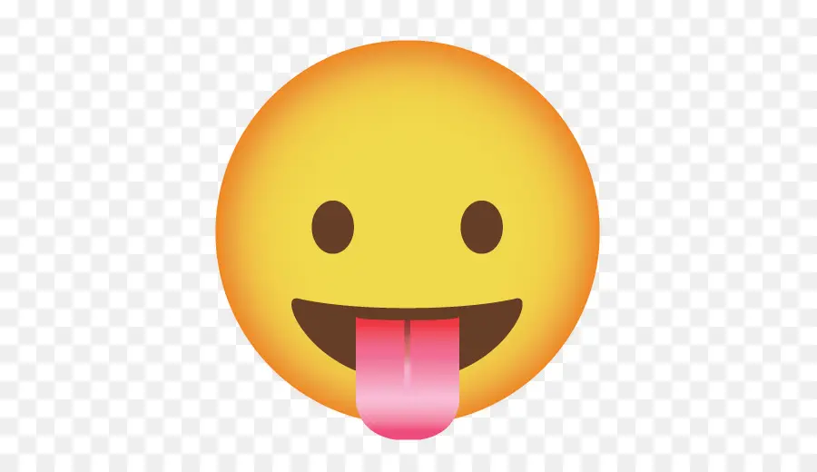 Verspieltes Smiley-Emoji