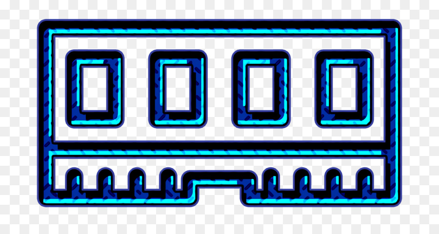 Computer-Symbol Elektronisches Symbol RAM-Symbol