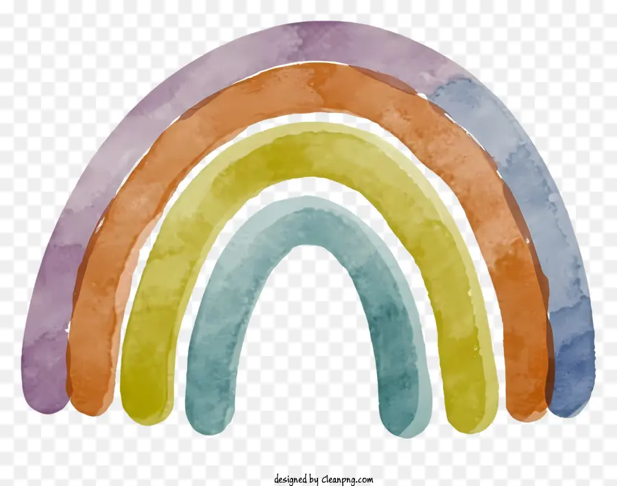 Arco arcobaleno colorato