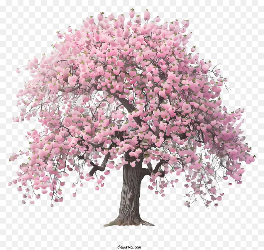 Albero in fiore in primavera