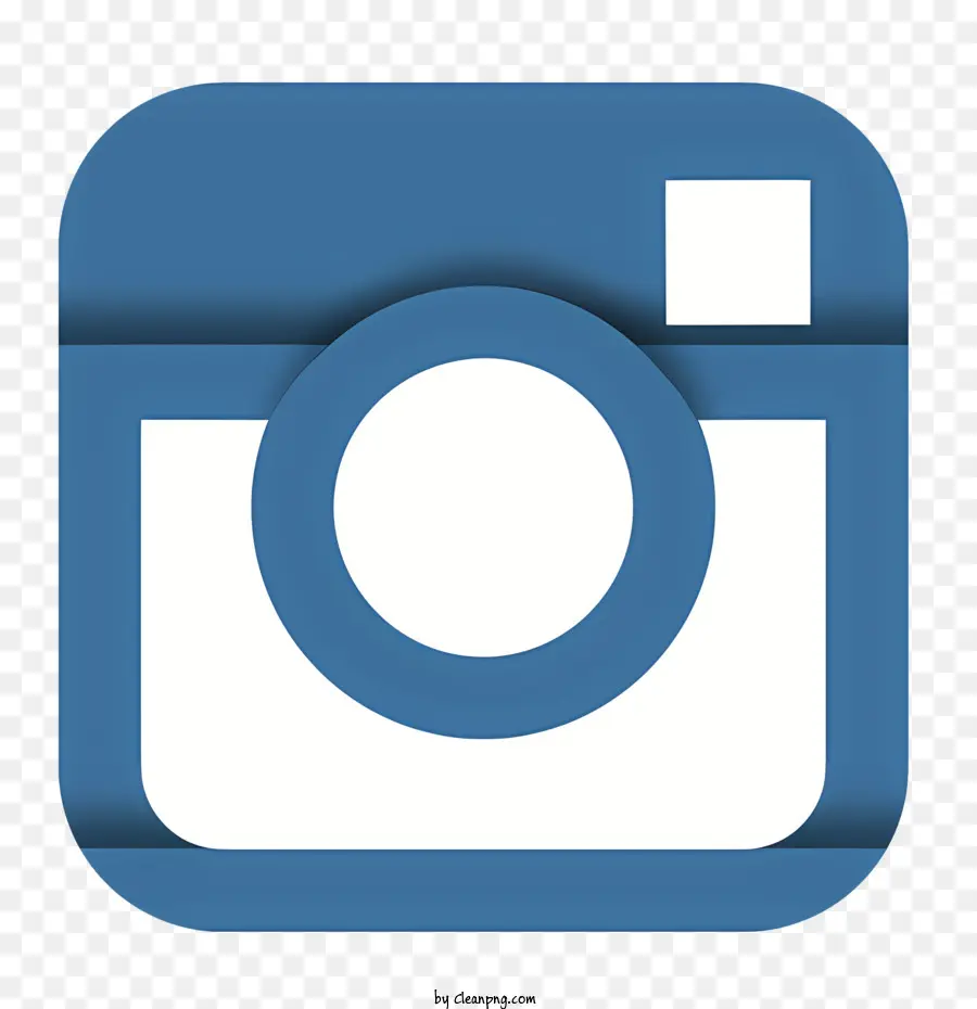 Logo Instagram màu xanh