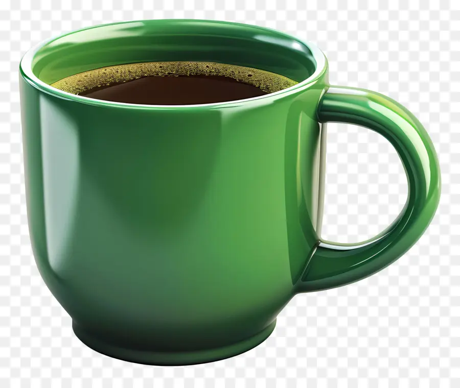 Tazza di caffè verde