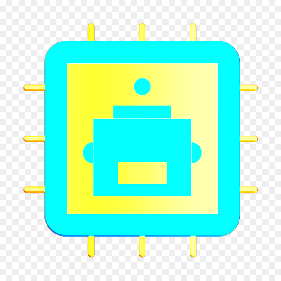 CPU-Symbol Roboter-Symbol