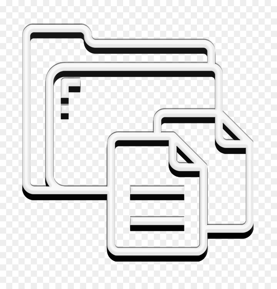 Dateisymbol Dokumentensymbol Ordner  und Dokumentsymbol