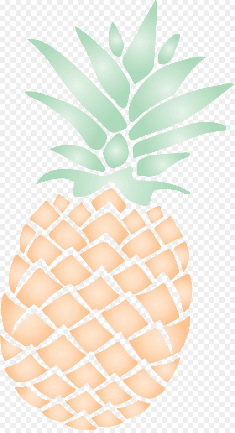 Illustrazione di ananas giallo