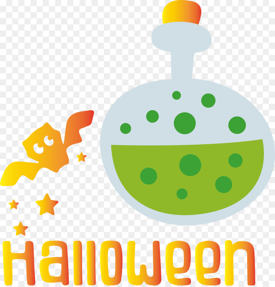 Pozione e pipistrello di Halloween