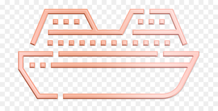 Kreuzfahrtsymbol Schiffssymbol Fahrzeugtransportsymbol