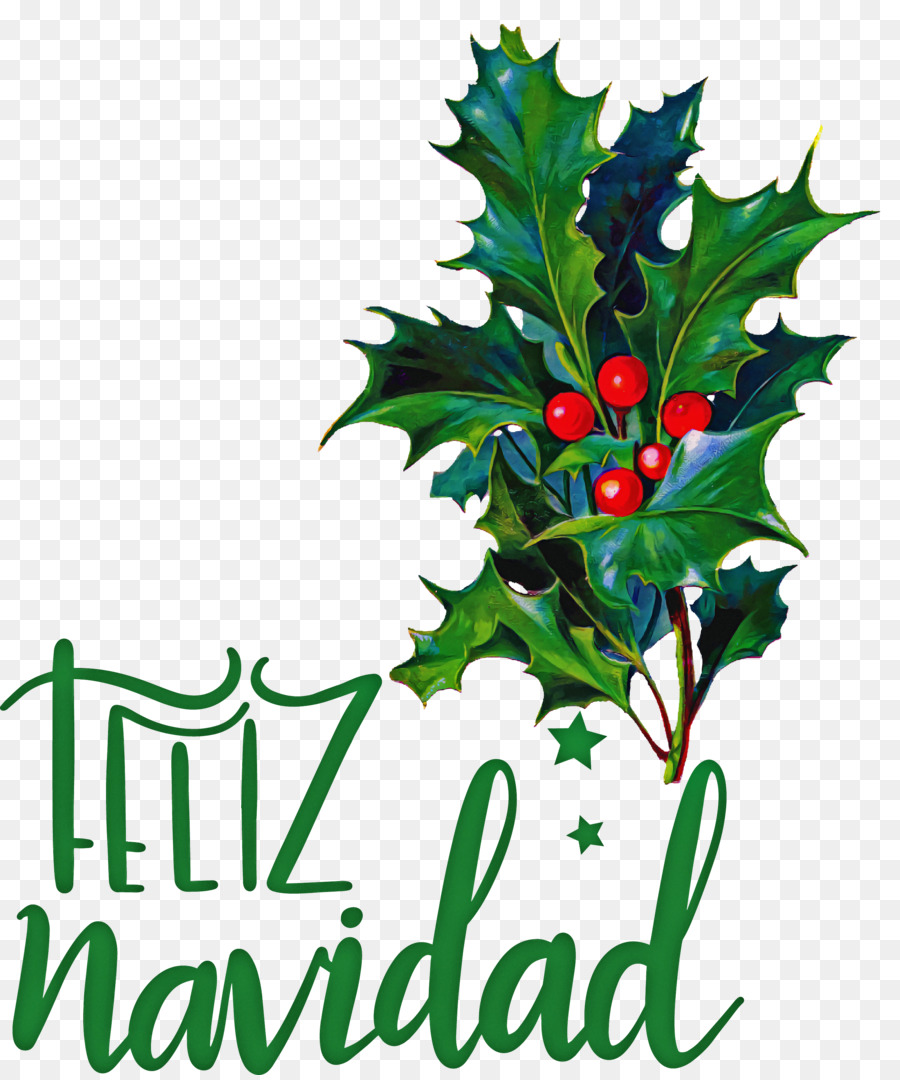 Feliz Navidad với Holly và quả