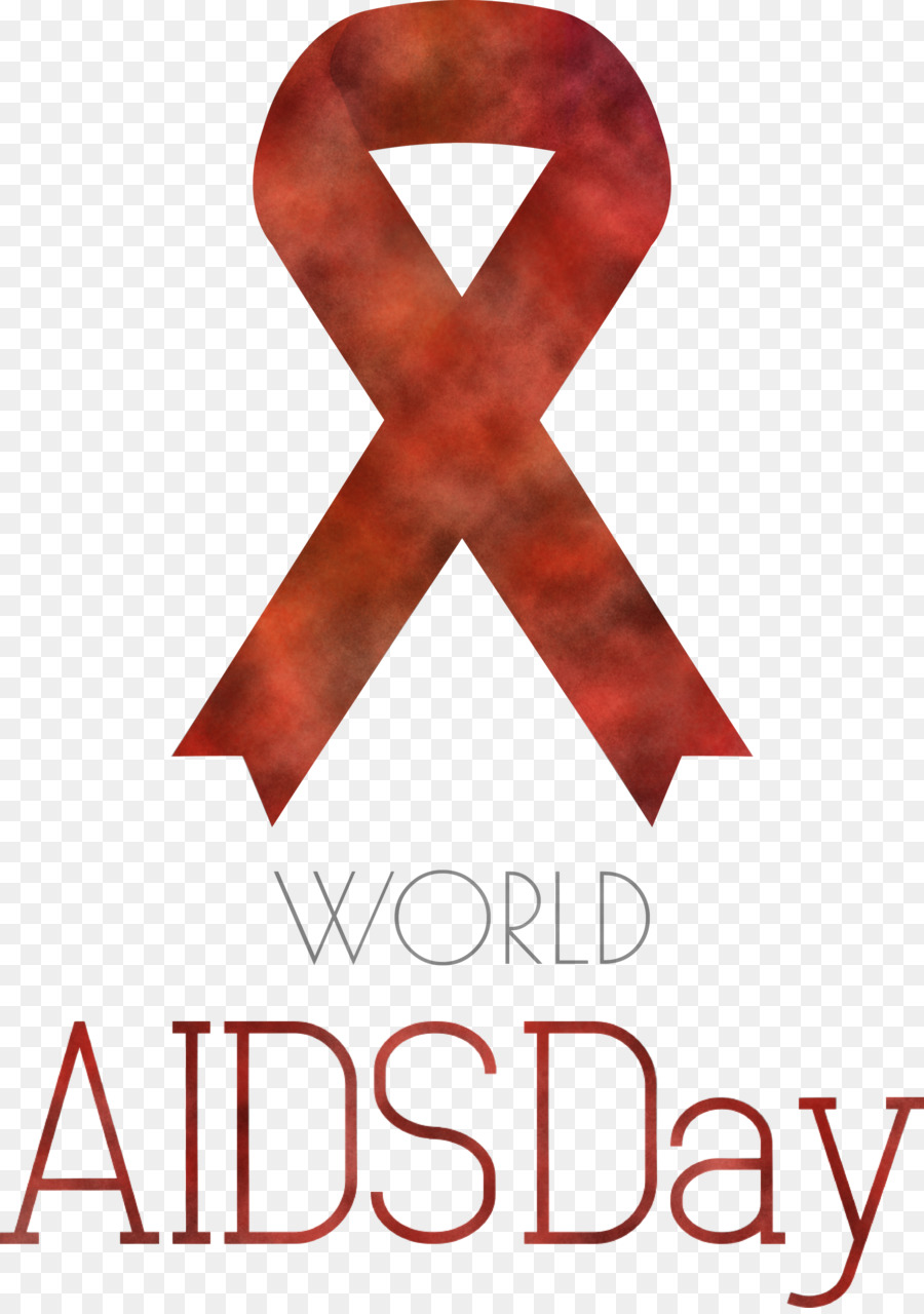 Nastro rosso per la Giornata mondiale contro l'AIDS