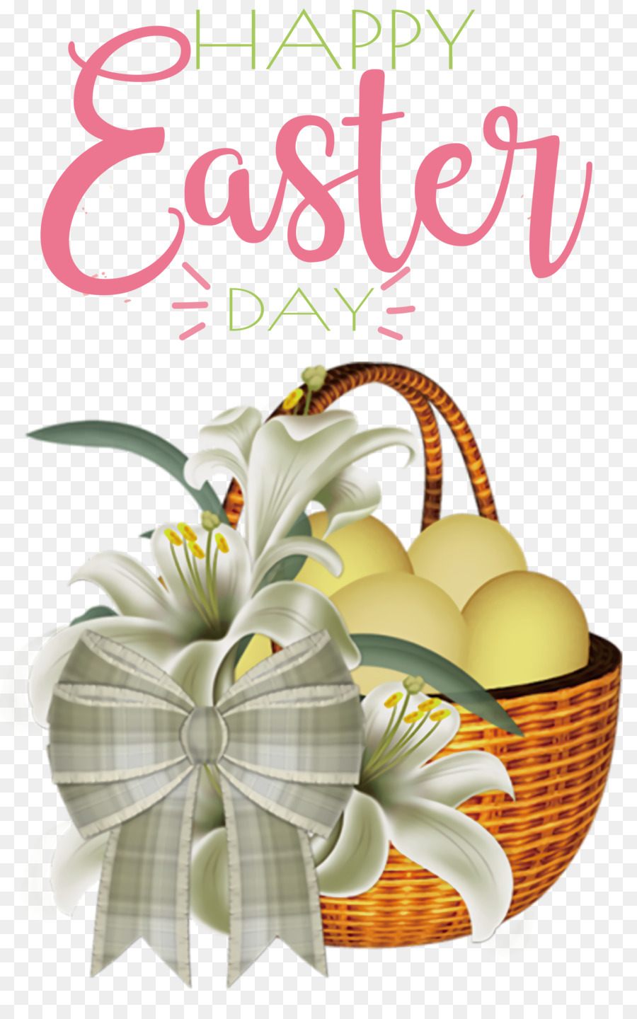 Happy Easter Day Basket