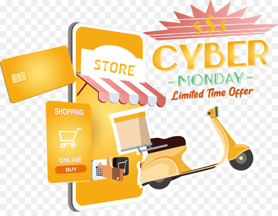 Cyber-Monday-Shopping-Illustration