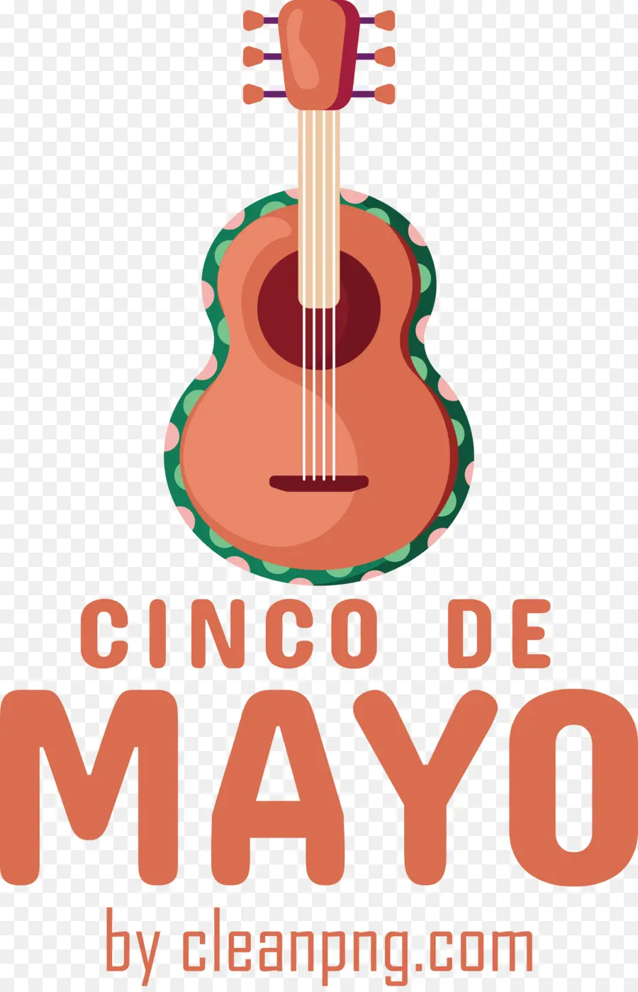 Celebrazione del Cinco de Mayo con chitarra