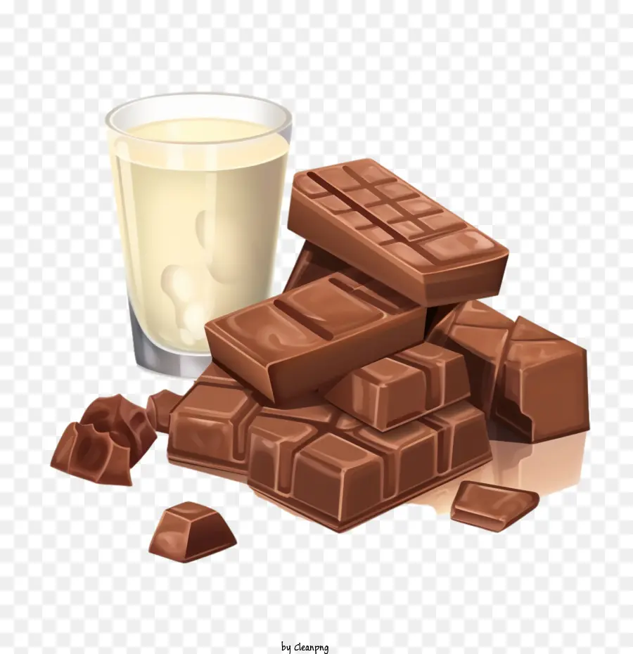 Delizioso dolcetto al latte e cioccolato