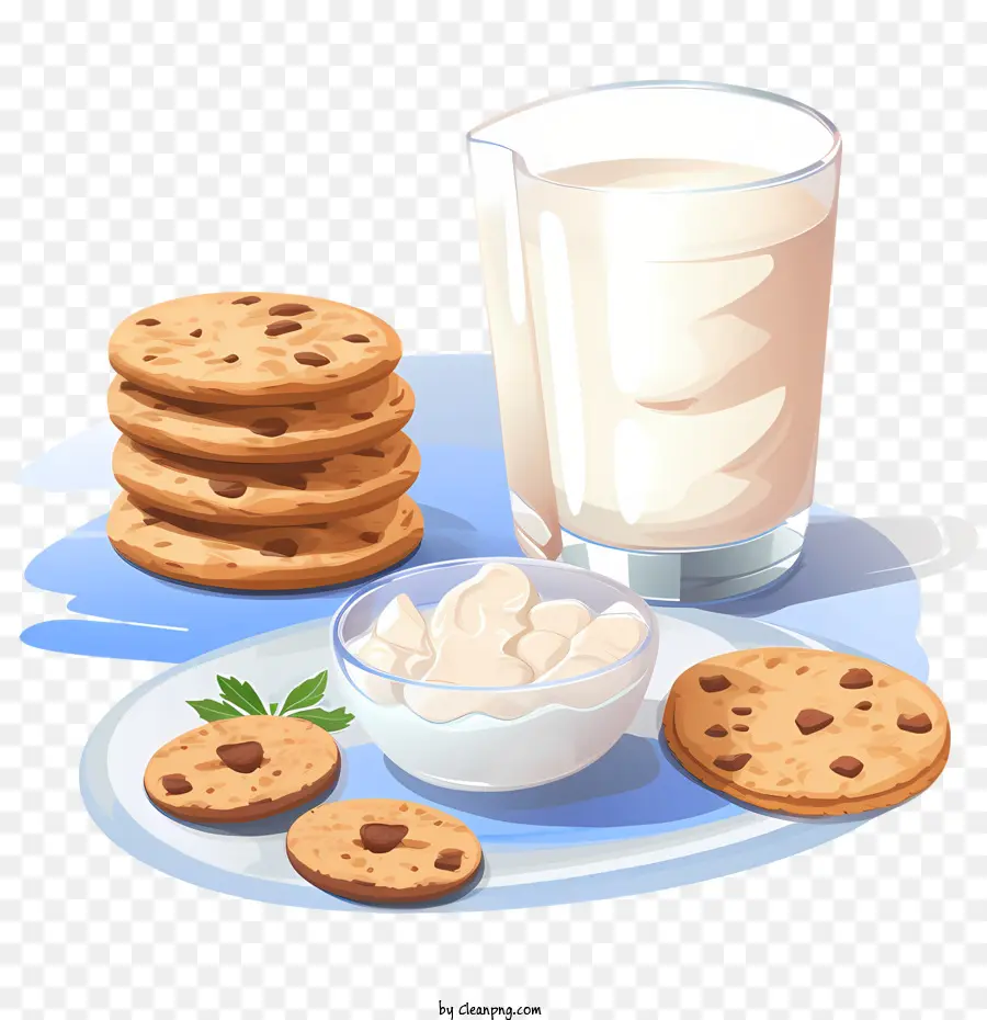 Delicious Cookies and Milk for a Sweet Treat