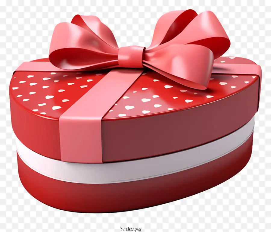 Confezione regalo rossa con nastro