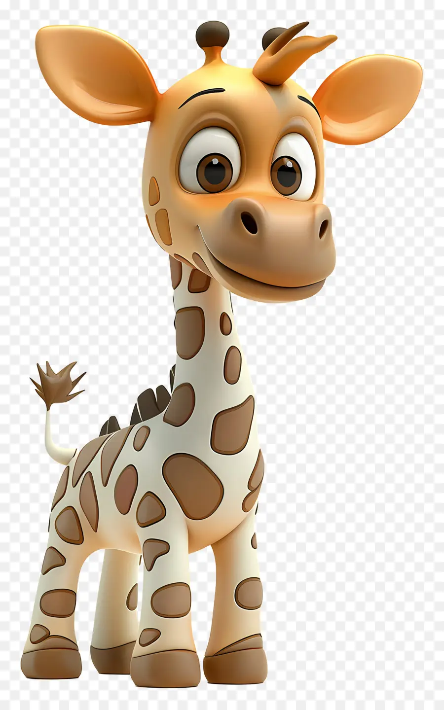 Giraffa simpatico cartone animato